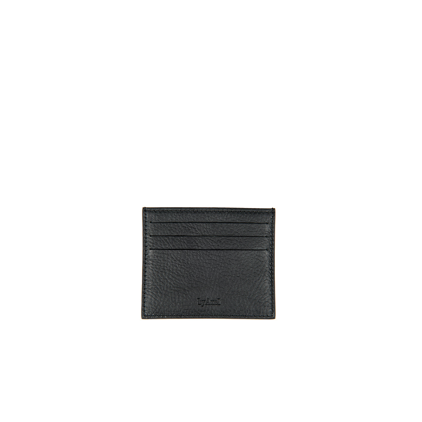 CARDHOLDER GRAIN BLACK