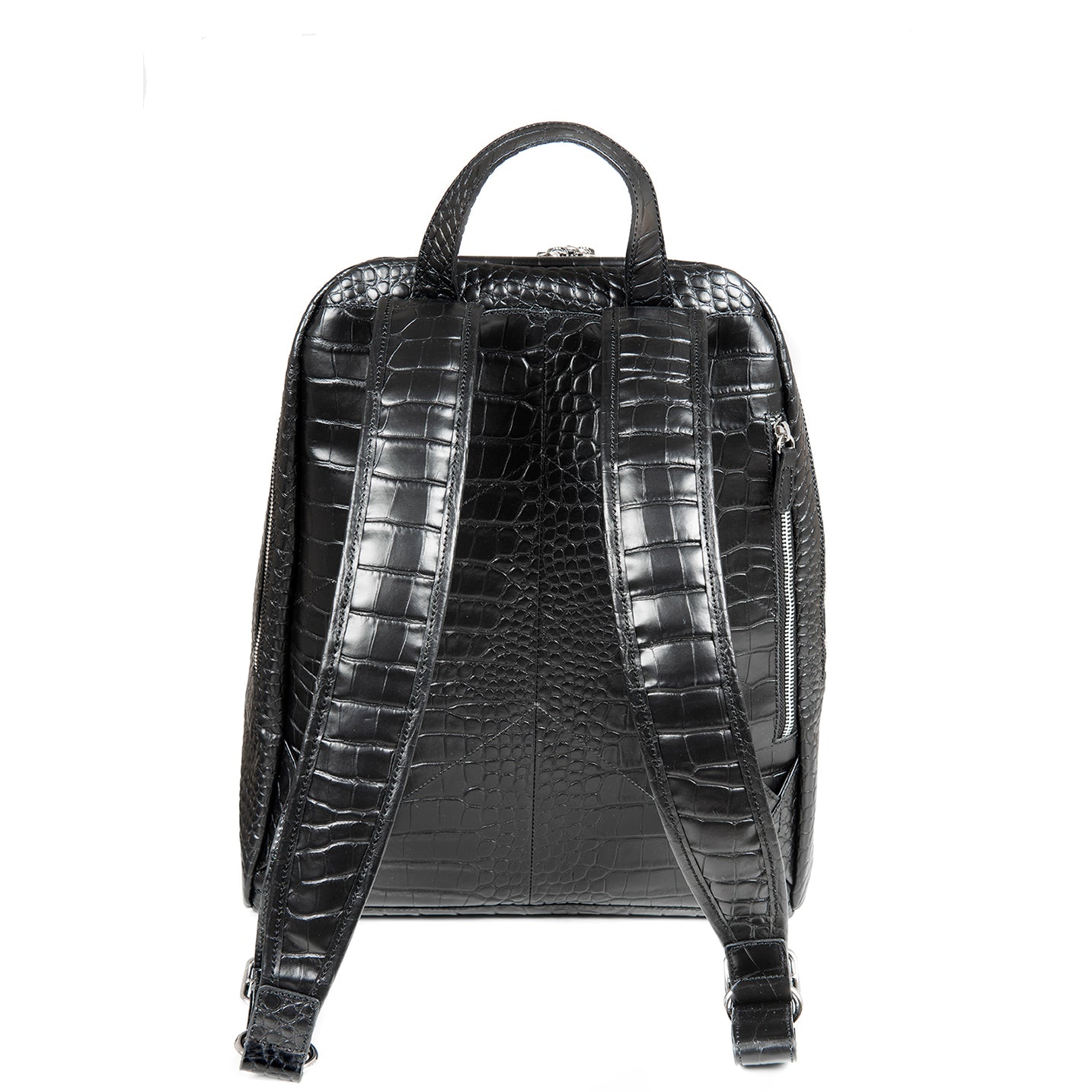 BACKPACK BLACK CROC