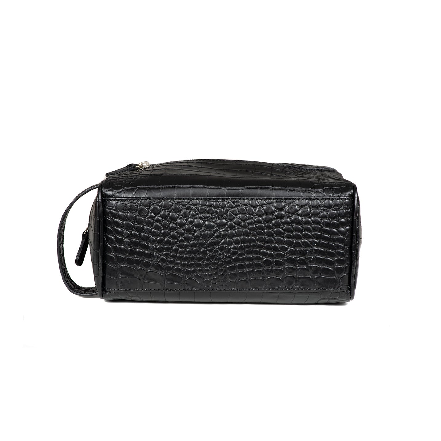 BIG TOILET BAG CROCO BLACK