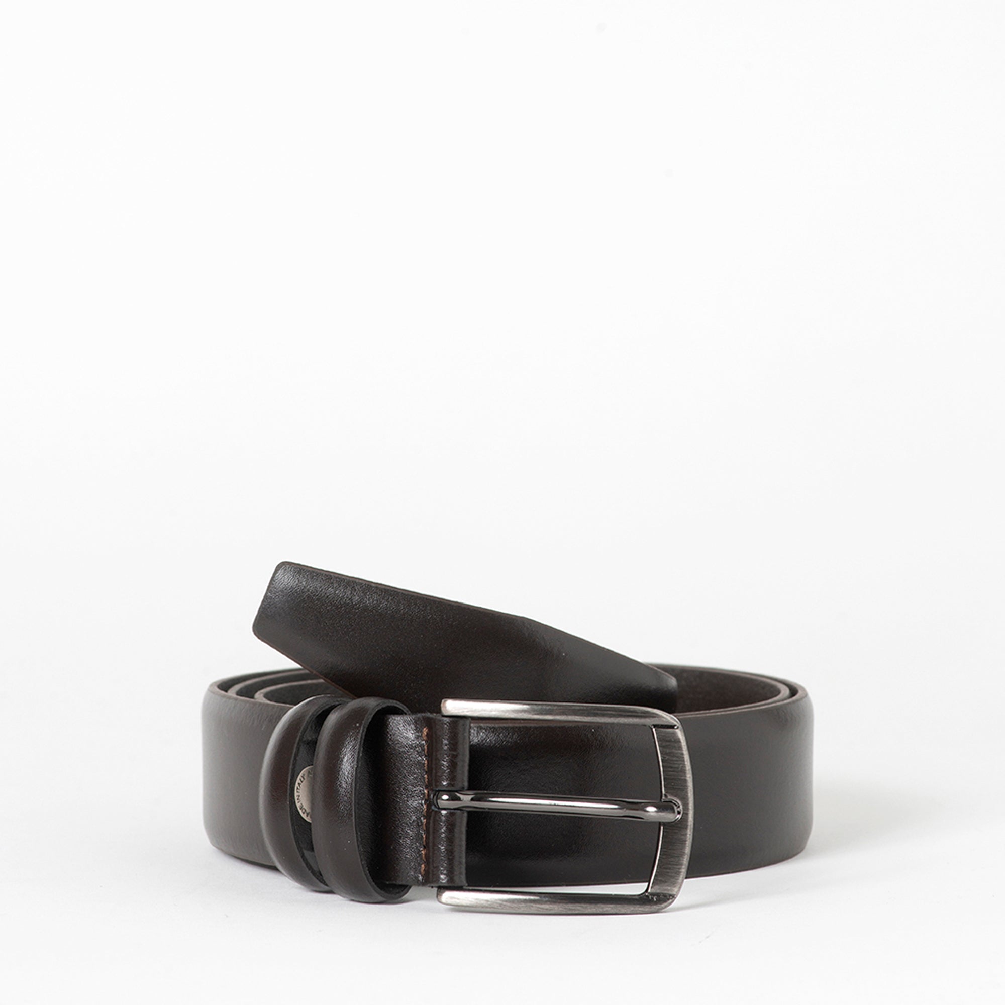 DARK BROWN PLAIN BELT