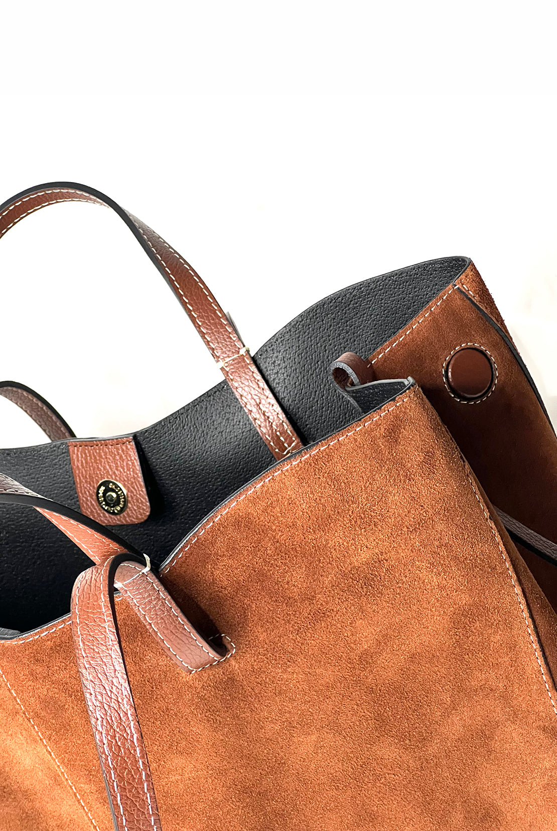 Espresso Suede Tote