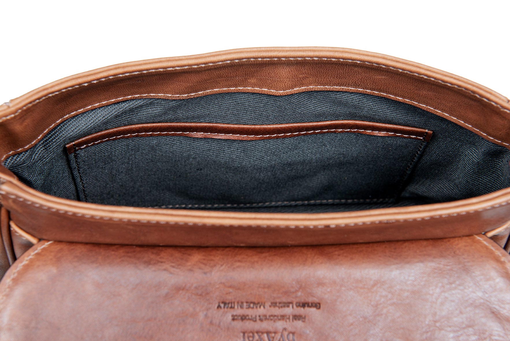 Saddle Bag Braided Brown