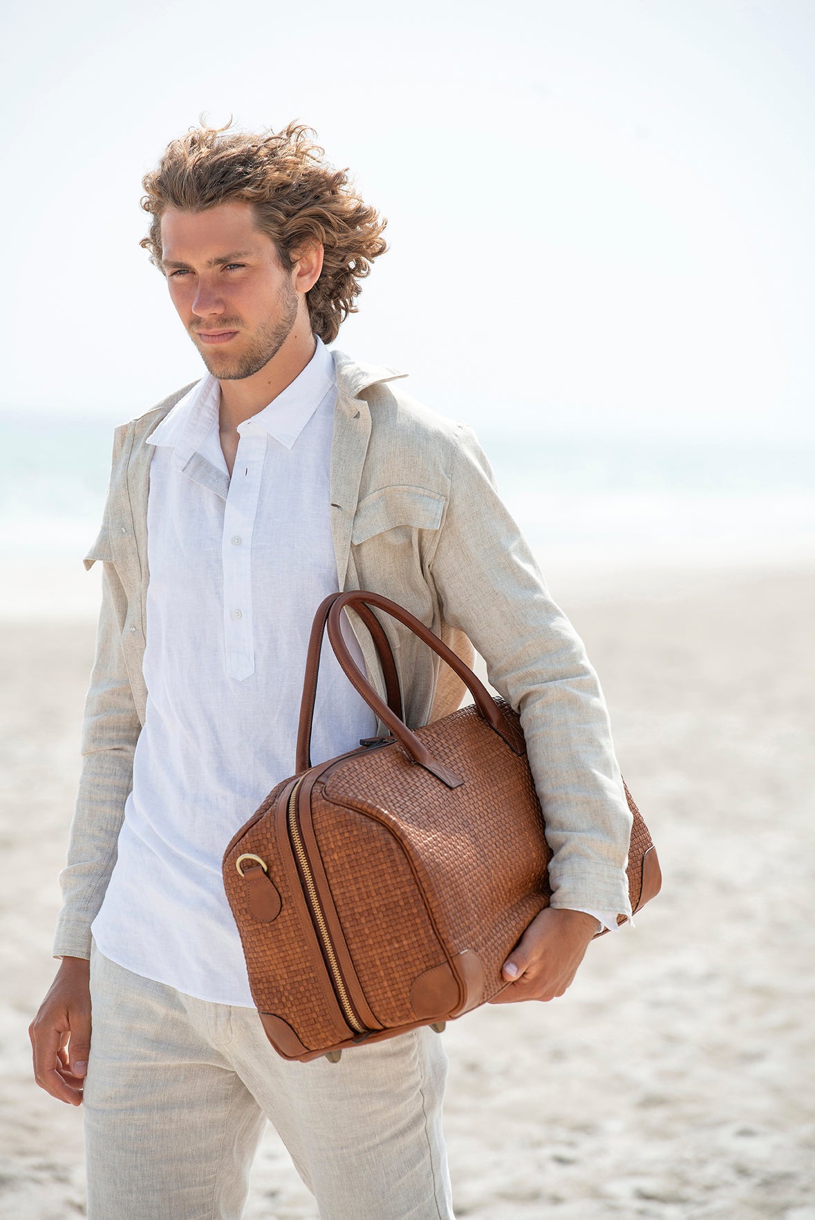 WEEKENDER WOVEN BROWN