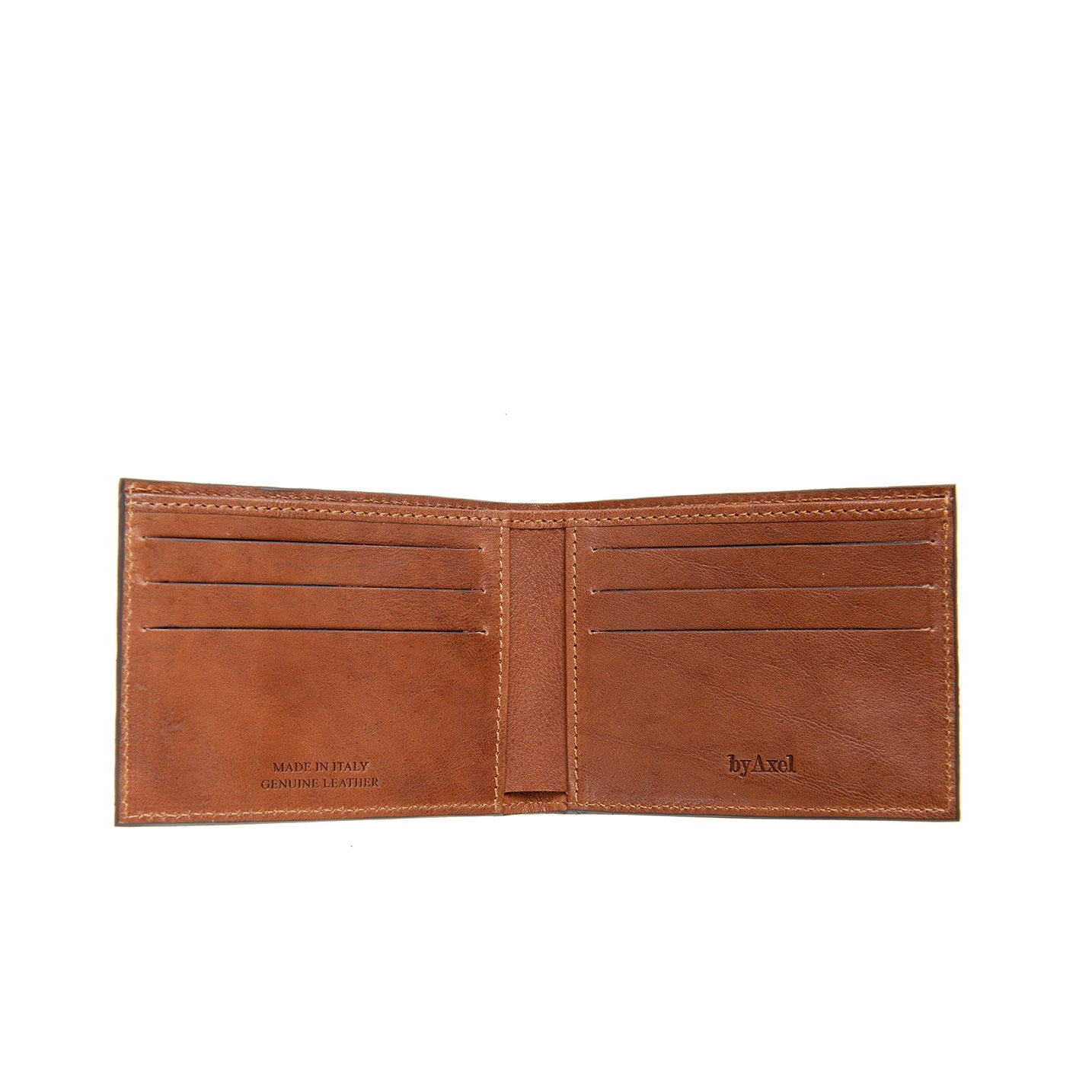 Wallet Braided Brown Slim